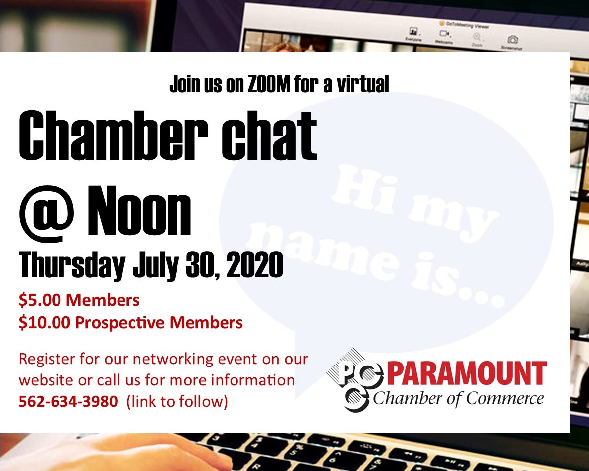 Chamber Chat Lunch CROPPED FLYER (JULY)