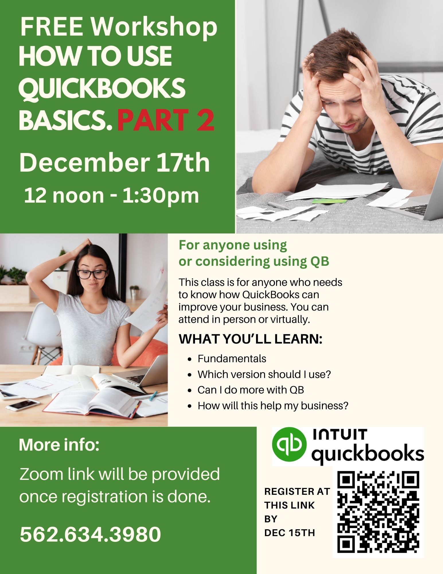 QuickBooks Class Part 2